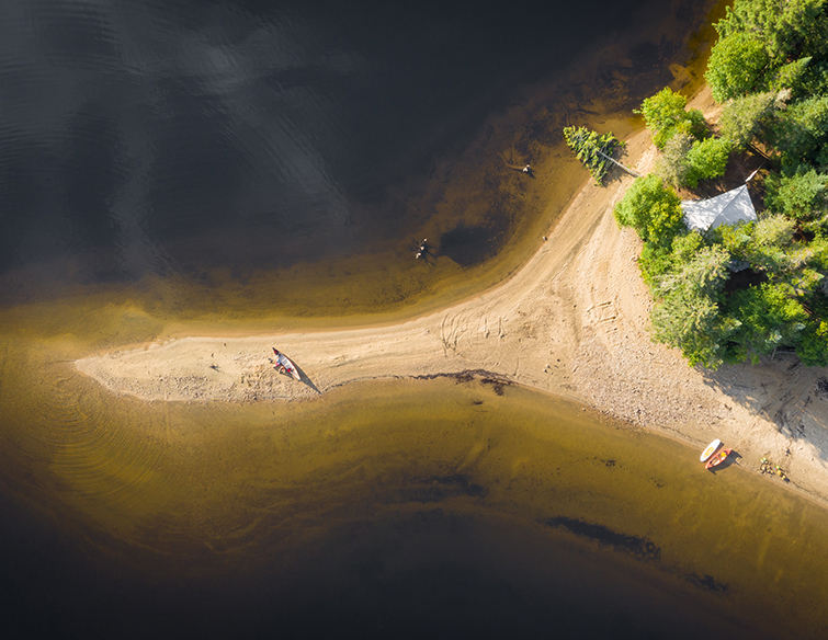 Plages sableuses, parfait pour une soirée entre amis